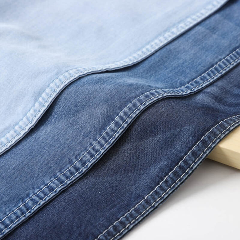 Dress Lyocell Woven Denim Fabric for Dress Wholesale Supplier 6